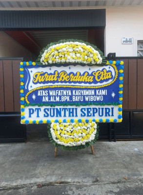 Papan Bunga Duka di Batang Bahal